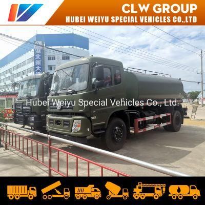 10tons Watering Truck 10000liters Water Tank Truck Dongfeng 10cbm Water Sprinkle Truck