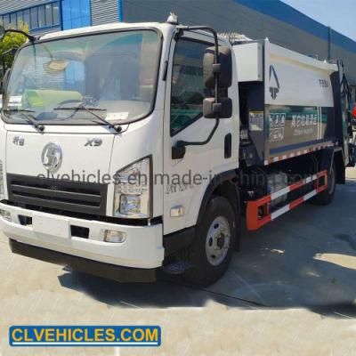 Shacman Light Duty 6cbm Garbage Refuse Truck