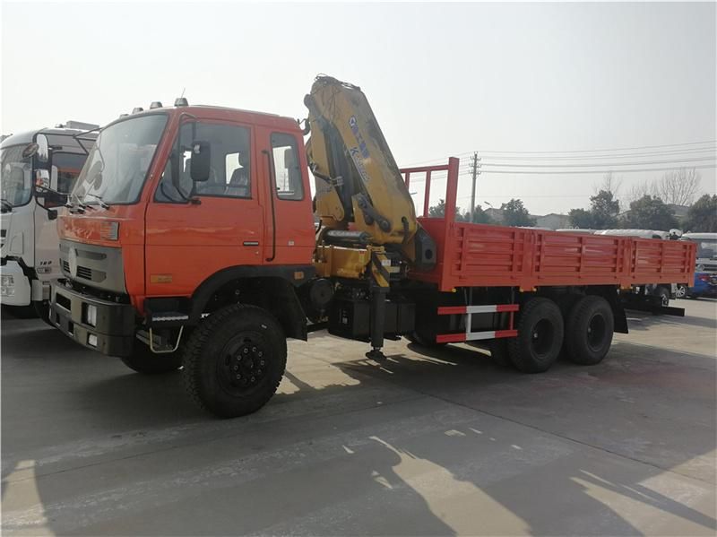 Dongfeng 6X4 10 Ton Crane Truck for Sale with Factory Price