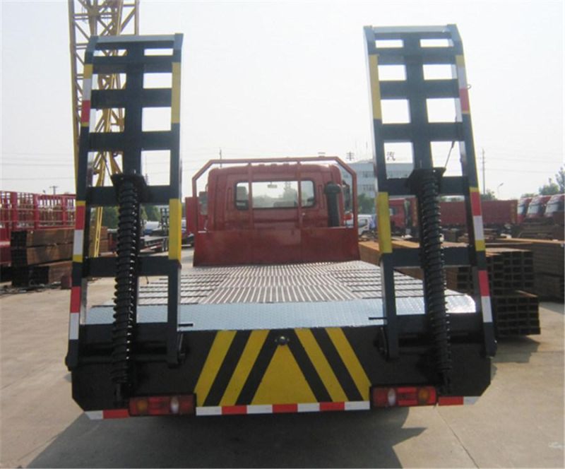 Heavy Duty Dongfeng Low Flatbed Truck 6X4 10 Wheels Flat Bed Truck