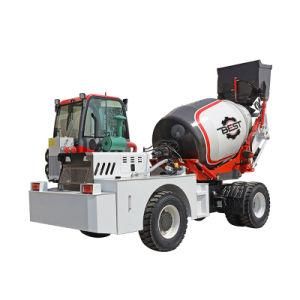 3m3 Best Rated Self Loading Mobile Bst-4000 Concrete Mixer Truck for Sale
