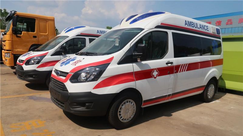 Good Quality Ford 4X2 Brand New Monitor Ambulance in Japan