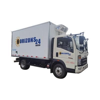 HOWO Euro 2 Euro 4 Rhd LHD 5tons Refrigeration Equipment Truck