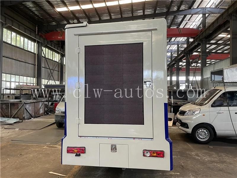 Foton Xiangling M1 4X2 Single Screen Lift LED Advertising Truck Mobile LED Billboard for Roadshow