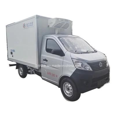 Good Quality Gas Station Changan Small Refrigerator Truck 1000kgs