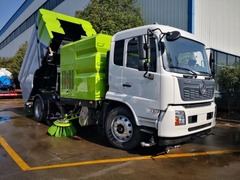 Sanitation Vehicle 4*2 Road Sweeper Truck Street Cleaning Truck New Dongfeng