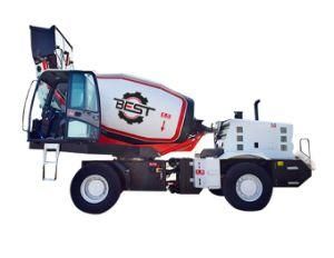 Bst7500 5.0 Cubic Meters Self Loading Concrete Mixer Truck with Automatic Feeding System