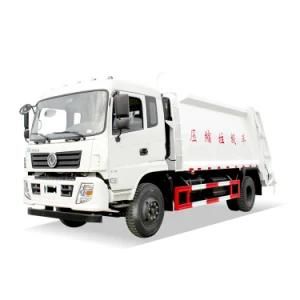 10ton Dongfeng Euro 4 Barrel Automated Side Loading Garbage Compactor Truck