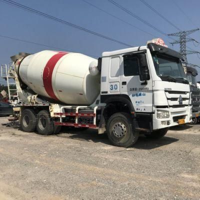Used 8X4 Self Loading 8m3 10m3 12 Cubic Meter Concrete Mixer Truck