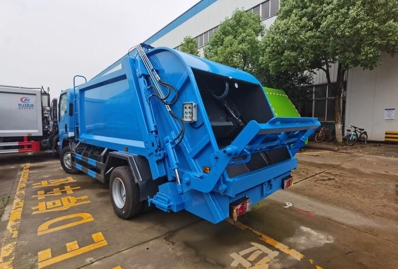 Japan 700p Isuzu 5m3 5.5m3 6m3 7m3 Compactor Garbage Waste Collection Truck