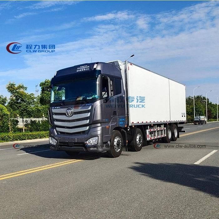 Foton 12 Wheels Heavy Duty Refrigerated Box Van Refrigerator Truck
