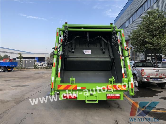 Sino Garbage Collection Compactor Cart 10cbm Dongfeng D9 8tons Waste Collection Truck for Sale