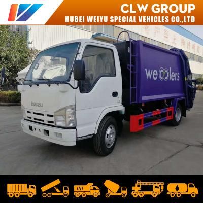 4X2 Waste Collection Truck 5t 6t 7t 5cbm 6cbm 7cbm Compactor Garbage Truck