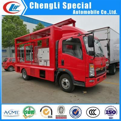 LED Mobile Stage Advertising Truck LED Display Truck
