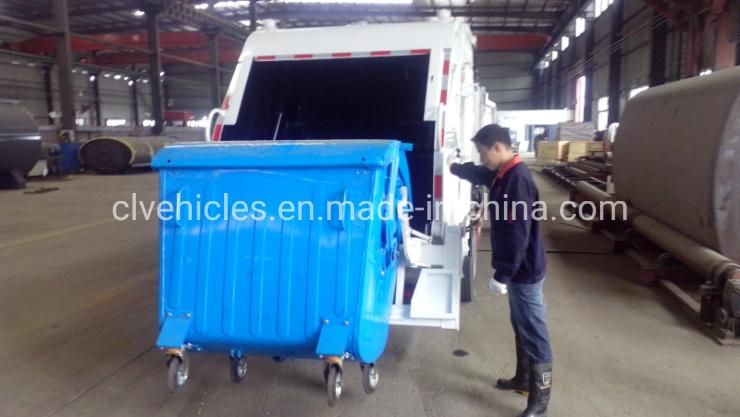 4X2 8ton 10cbm Compression Garbage Tank Refuse Compactor Truck