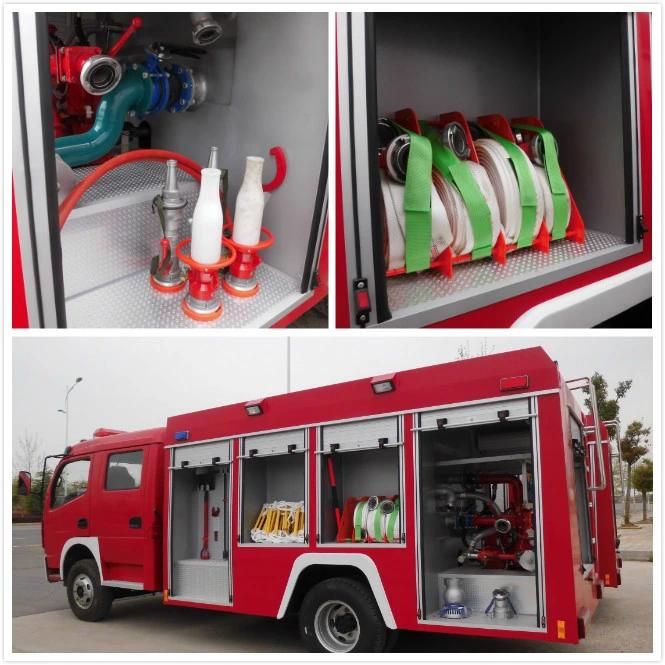 Dongfeng Light Duty 4000L Emergency Rescue Vehicle Fire Fighting Truck