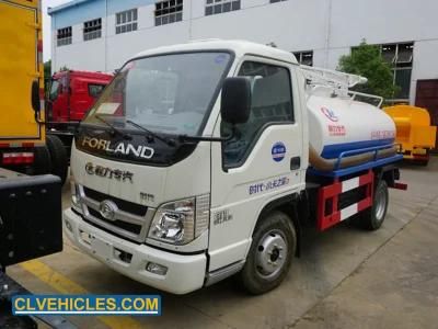 Foton Forland Vacuum Sewage Suction Tanker Fecal Suction Truck