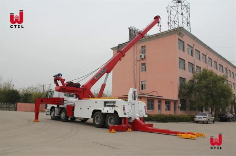 Heavy Duty Truck 40-50ton Road Rescue Towing Wrecker Truck