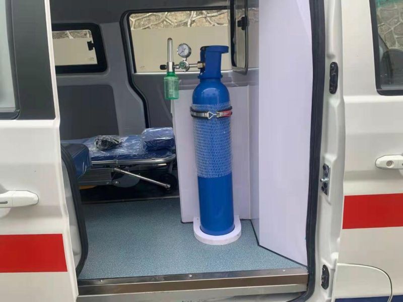 120 ICU Transit Ambulance Series Monitoring Ambulance Complete Stretchers Diversified Seat Defibrillator and Electrocardiograph