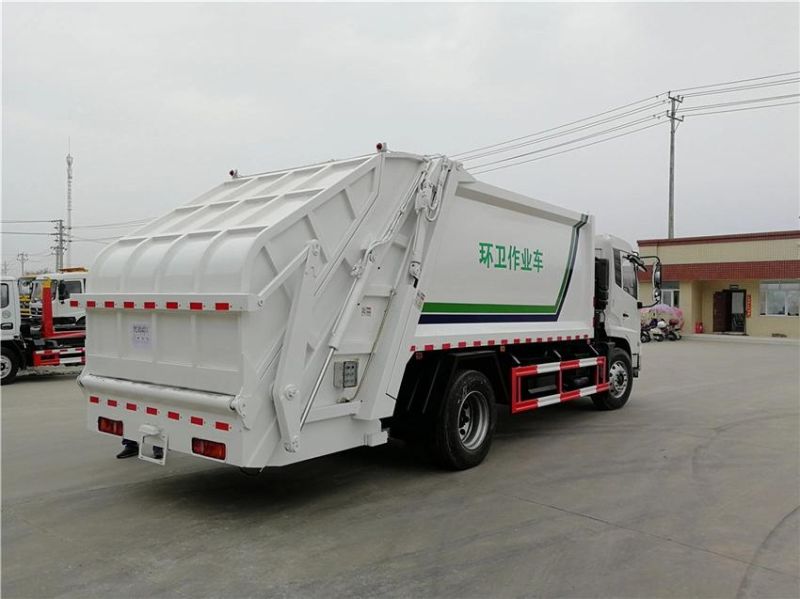 10-12cbm Trash Compactor Garbage Collector Truck for Sale