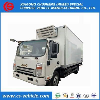 JAC 4X2 Food Truck Refrigerated 5tons Refrigerated Truck Box Refrigerated Van and Truck for Sale in Dubai