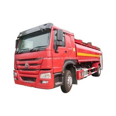 HOWO 4X2 15m3 Water Tank Fire Truck