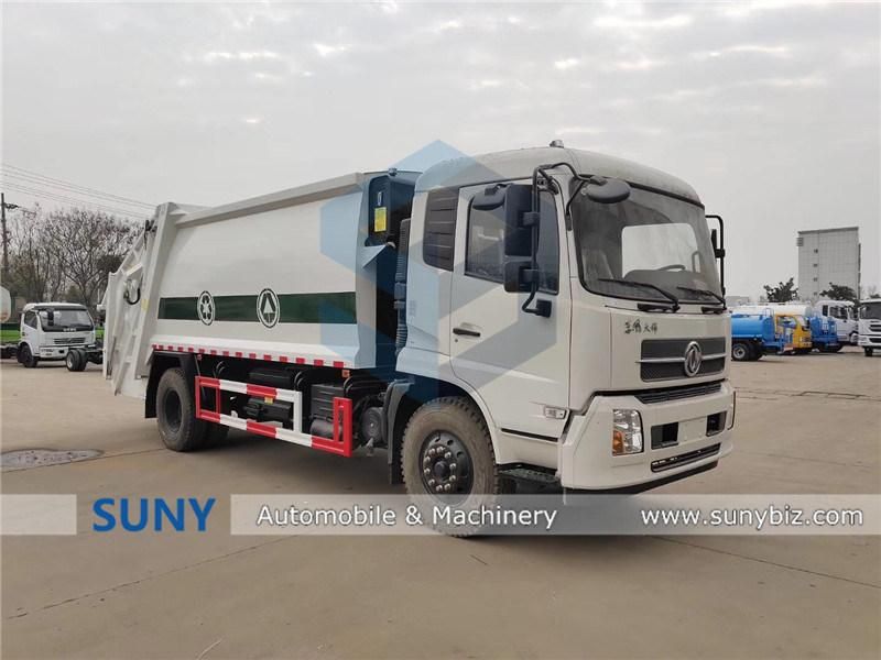 China New Factory Price 14cbm Movable Compactor Garbage Truck for Sale
