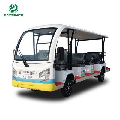 Professional Manufacture Electric Passenger Bus Sightseeing Bus on Sale