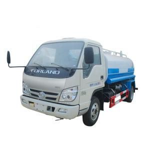 Forland Mini 3cbm Sprinkler Water Spray Tank Truck for Sale