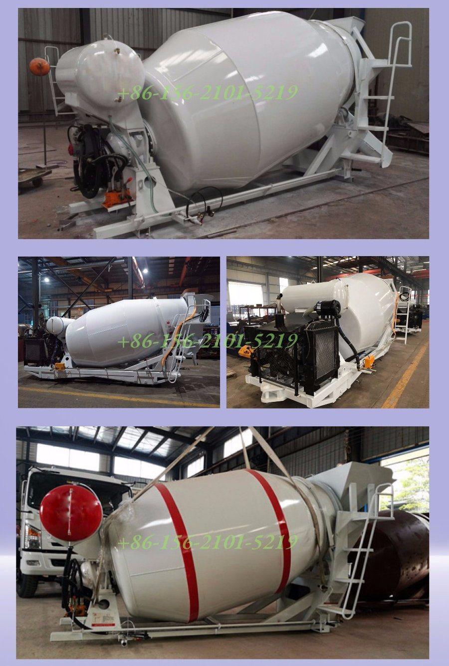 Bueno Brand Material Cement Concrete Mixer Drum for Hino HOWO Truck Chassis