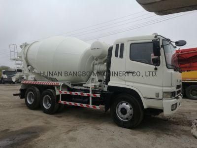 Mitsubishi Beton Mixer Machine Mini Cement Transit Mixing Used Concrete Batch Truck Mixer