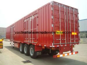 60 Ton 3 Axle Van Semi Trailer Truck Trailer