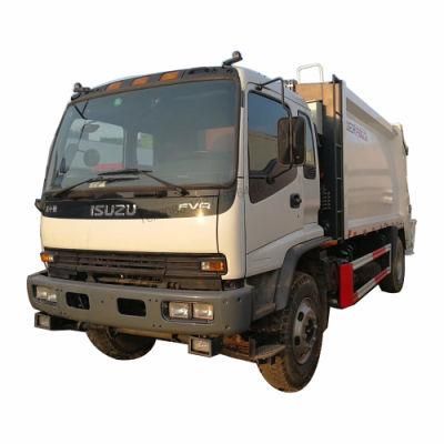 Isuzu Ftr Fvr Euro 4 Euro 5 10m3 12m3 Compactor Garbage Truck