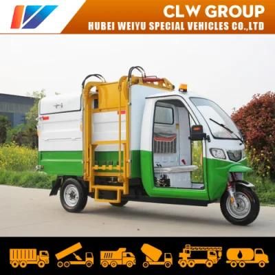 Electric 3 Wheel Tricycle Garbage Transport Truck Self Loading Refuse Removal