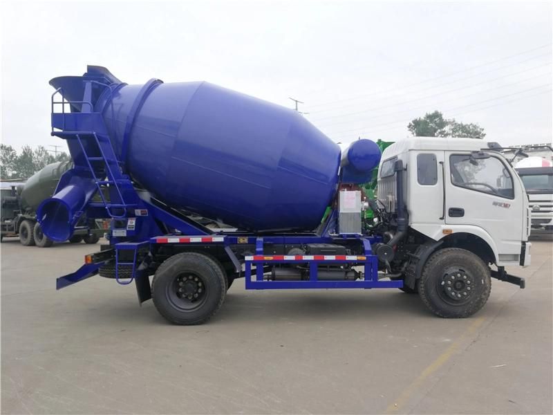 Good Price Dongfeng 4X2 Euro 4 Engine Concrete Mixer Truck 5m3 6m3