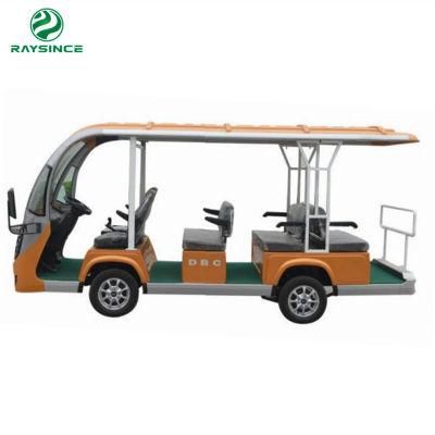 Electric Tourist Sightseeing Truck/Battery Operated Classic Car with 11 Seats