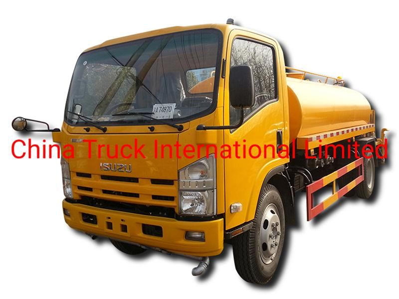 Isuzu Nqr 700p 4*2 189HP Water Tank Truck Vehicle