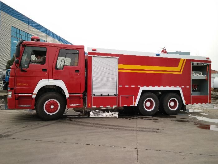 HOWO 6*4 15t 12000L Water 3000L Foam Fire Fighting Vehicle Fire Engine 15000liters Fire Truck