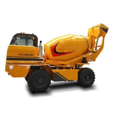 Slm4 New Style Automatic Self Loading Cement Concrete Mixer Slm4 with 4cbm Drum Price