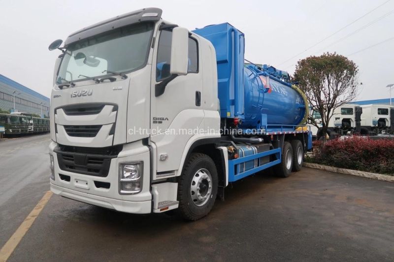 I Suzu Giga Vc61 Suction Sewage Cleaning Jettting Truck 20m3