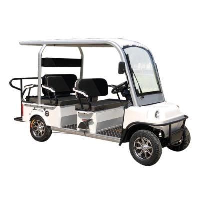 6 Seat Popular Luxury Sightseeing Car Golf Cart Cheap Electric Cars for Sale