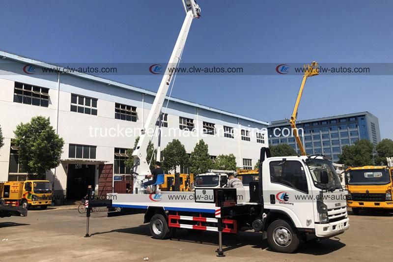 20m/22 Meters Telescopic Type Aerial Lifting Truck High Altitude Operation Working Truck with Aerial Working Platform