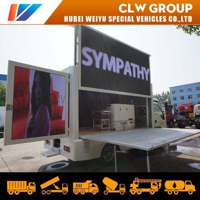 Mobile LED Advertising Truck Full Color P3 P4 P5 P6 LED Display Lifting Screen with Mobile Stage Billboard Road Show