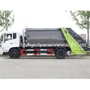 China Truck Dongfeng 4X2 12cbm Garbage Collection Waste Garbage Truck