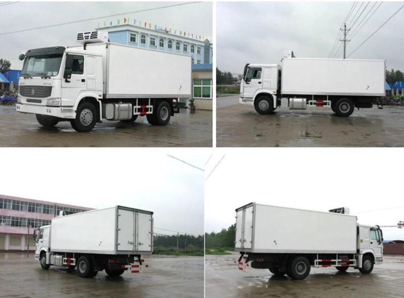 New Refrigerated Truck JAC 4X2 Food Truck Refrigerated 5tons Freezer Cargo Van Truck for Sale