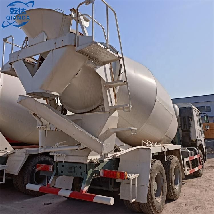 Factory Direct Sale Shacman 10 Wheels Concrete Mixer Truck with Pump Self Loading Mixer Concrete Transport Volumetric Cement Transit Mixing Drum