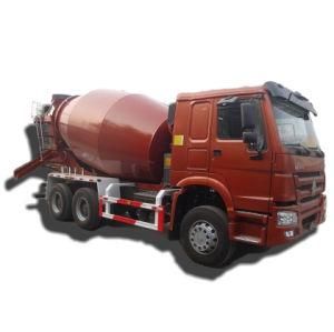 6*4 Self Loading Mobile HOWO Concrete Mixer Truck