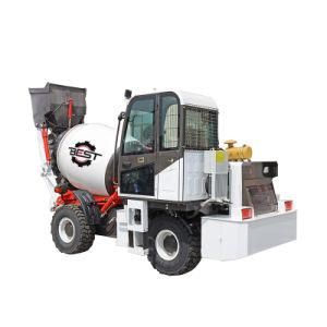 1cbm Mini Self Loading Mobile Concrete Cement Mixer Construction Mixing Machinery Truck