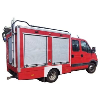 Good Quality Factory Price Double Row Small 1tons 1m3 Fire Engine Car