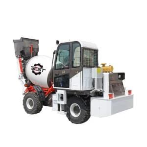 Construction Equipments 1.0cbm Concrete Cement Mixer Mobile Concrete Mixer with Electric Scale